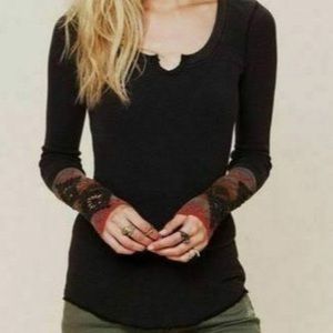 Free People Cuffed Thermal